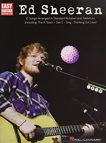 Beispielbild fr Ed Sheeran for Easy Guitar: 12 Songs Arranged in Standard Notation and Tab (Easy Guitar Play Along) zum Verkauf von WorldofBooks