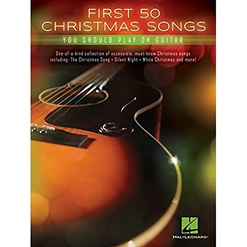9781495026041: First 50 christmas songs guitare