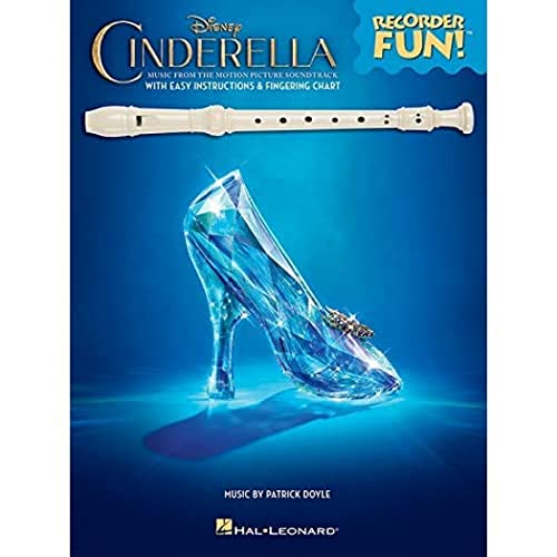 Imagen de archivo de Cinderella - Recorder Fun!(TM): Music from the Disney Motion Picture Soundtrack a la venta por -OnTimeBooks-
