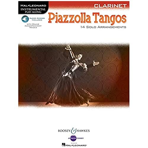 9781495028403: Piazzolla Tangos - 14 Solo Arrangements - Clarinet - Edition with Online Audio - (BHI 10796)