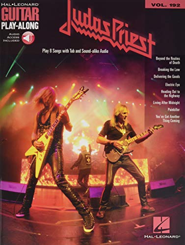 9781495045929: Judas Priest: Guitar Play-Along Volume 192 (Hal-Leonard Guitar Play-Along, 192)