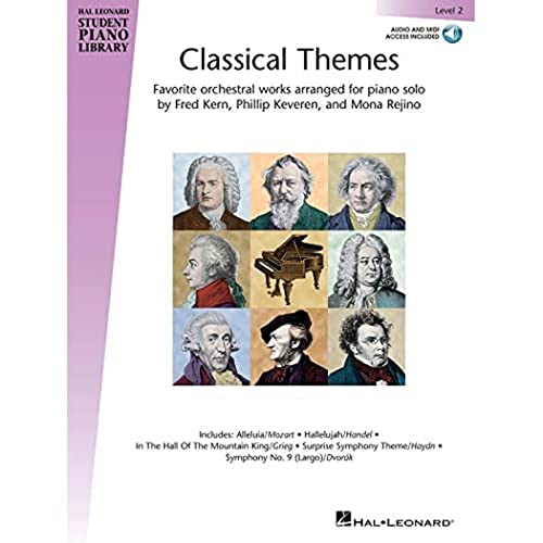 9781495047626: Classical Themes - Level 2 (Hal Leonard Student Piano Library) Book/Online Audio