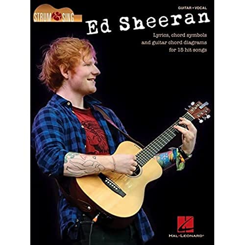 9781495048500: Ed Sheeran: Strum & Sing: Lyrics, Chord Symbols and Guitar Chord Diagrams for 15 Hit Songs
