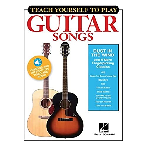 Stock image for Teach Yourself To Play Guitar Songs: Dust In The Wind And 9 More Fingerpicking Classics (Book/Online Media) (Includes Online Access Code) for sale by WorldofBooks