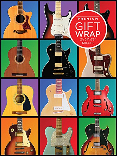 Stock image for Hal Leonard Retro Guitar Gift Wrapping Paper for sale by Ergodebooks