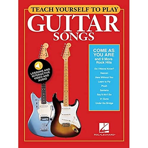 Stock image for Teach Yourself To Play Guitar Songs: Come As You Are And 9 More Rock Hits (Book/Online Media) (Includes Online Access Code) for sale by WorldofBooks
