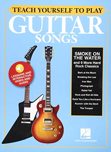Stock image for Teach Yourself To Play Guitar Songs: Smoke On The Water And 9 More Hard Rock Classics (Book/Online Media) (Includes Online Access Code) for sale by WorldofBooks