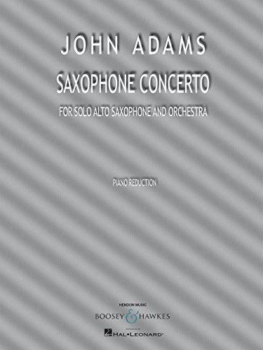 Imagen de archivo de Saxophone Concerto for Solo Alto Saxophone and Piano Reduction: For Solo Alto Saxophone and Piano Reduction a la venta por Revaluation Books