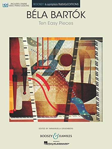 Stock image for Bartok: Ten Easy Pieces for Piano (Book/Online Media) for sale by Blackwell's