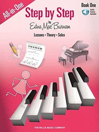Beispielbild fr Step by Step All-in-One Edition - Book 1: Book with Online Audio (Step by Step Piano Course) zum Verkauf von Russell Books