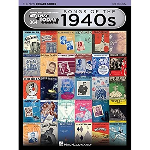 Imagen de archivo de Songs of the 1940s - The New Decade Series: E-Z Play Today Volume 364 (E-zZPlay Today - the New Decade, 364) a la venta por SecondSale