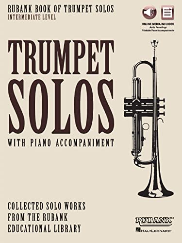 9781495065071: Rubank Book of Trumpet Solos - Intermediate Level: Book with Online Audio (Stream or Download)