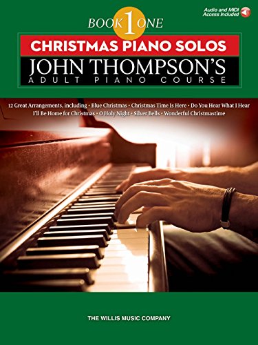 Imagen de archivo de Christmas Piano Solos: John Thompson's Adult Piano Course Elementary Level a la venta por Revaluation Books