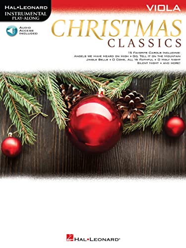 CHRISTMAS CLASSICS FOR VIOLA - INSTRUMENTAL PLAY-ALONG (BK/AUDIO) Format: Softcover Audio Online