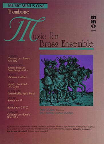 9781495071669: Music for Brass Ensemble - Trombone