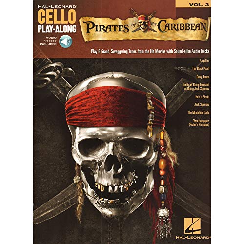 

Pirates of the Caribbean: Cello Play-Along Volume 3 (Hal Leonard Cello Play-Along) [Soft Cover ]