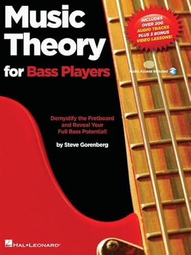 

Music Theory for Bass Players: Demystify the Fretboard and Reveal Your Full Bass Potential! (Paperback)