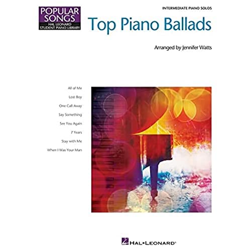 Stock image for Top Piano Ballads - Popular Songs Series: 8 Great Arrangements for Intermediate Piano Solo for sale by Revaluation Books