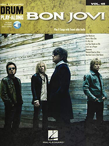 9781495079184: Bon Jovi Drum Play-Along Volume 45