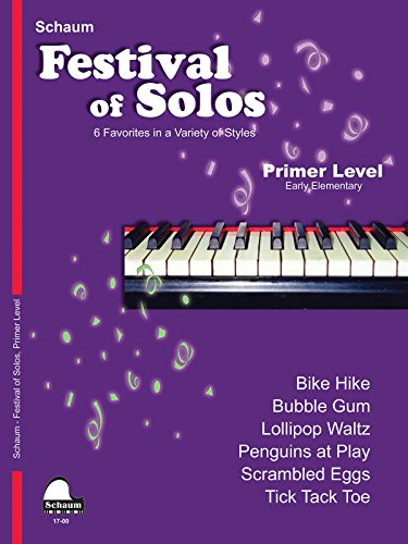 Beispielbild fr Festival of Solos: Primer Level Early Elementary Level zum Verkauf von Books Unplugged