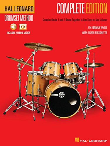 

Hal Leonard Drumset Method - Complete Edition: Books 1 & 2 with Video and Audio [Soft Cover ]