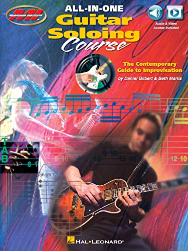 Stock image for ALL-IN-ONE GUITAR SOLOING COURSE (BOOKS 1 & 2) Format: Softcover Media Online for sale by INDOO