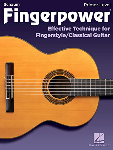 Imagen de archivo de Fingerpower - Primer Level: Effective Technique for Fingerstyle/Classical Guitar a la venta por Revaluation Books