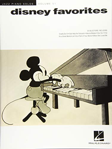 Stock image for Disney Favorites: Jazz Piano Solos Series Volume 51 (Jazz Piano Solos, 51) for sale by GF Books, Inc.