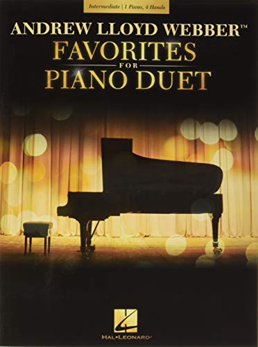 Stock image for Andrew Lloyd Webber Favorites for Piano Duet: Intermediate / 1 Piano, 4 Hands for sale by Revaluation Books