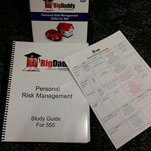 Stock image for Big Daddy University Study Guide for 555 - Personal Risk Management for sale by Mahler Books