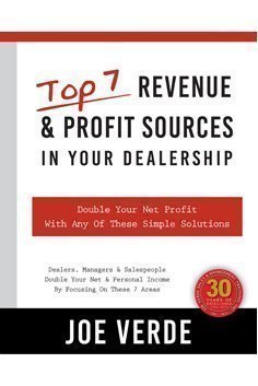 Stock image for Top 7 Revenue and Profit Sources in Your Dealership for sale by Better World Books