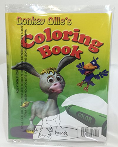 9781495176074: Donkey Ollie's African Adventure & Coloring Book