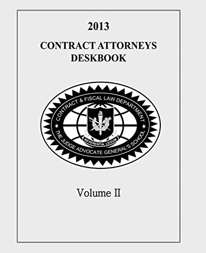 Beispielbild fr Contract Attorneys Deskbook, 2013, Volume II zum Verkauf von Lucky's Textbooks