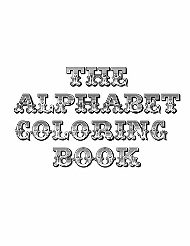 9781495336003: The Alphabet Coloring Book