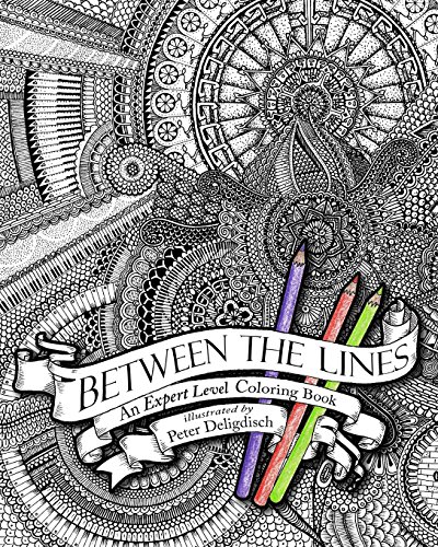 9781495337116: Between the Lines: An Expert Level Coloring Book