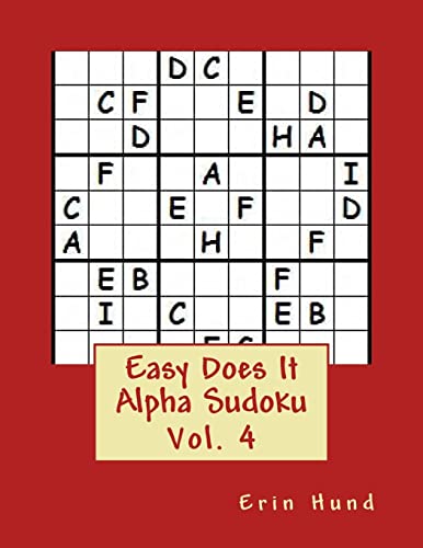 9781495362644: Easy Does It Alpha Sudoku Vol. 4: Volume 4