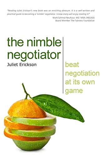 Imagen de archivo de The Nimble Negotiator: Beat negotiation at its own game a la venta por SecondSale
