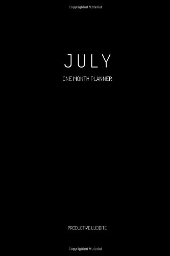 9781495374371: July: One Month Planner