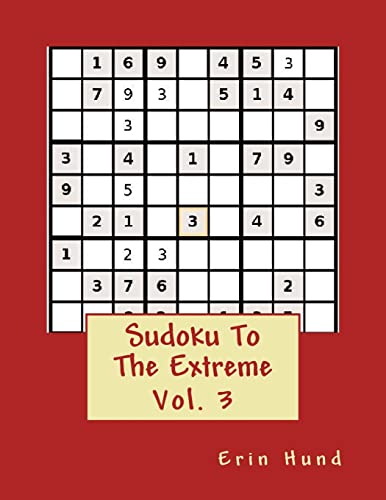 Stock image for Sudoku To The Extreme Vol. 3 for sale by THE SAINT BOOKSTORE