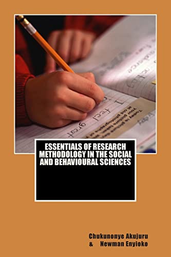 Beispielbild fr Essentials of Research Methodology in the Social and Behavioural Sciences: Essentials of Research Methodology zum Verkauf von THE SAINT BOOKSTORE