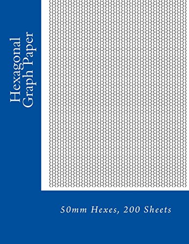 9781495435652: Hexagonal Graph Paper: 50mm Hexes, 200 Sheets