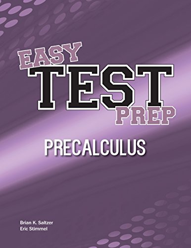 Stock image for Easy Test Prep: Precalculus for sale by Irish Booksellers