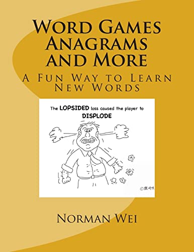 9781495472954: Word Games Anagrams and More: A Fun Way to Learn New Words