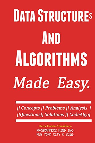 9781495996016: Data Structures And Algorithms.: Made Easy.