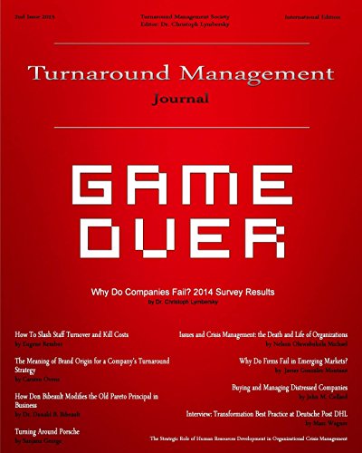 Imagen de archivo de Turnaround Management Journal: Issue 2 2013: Journal of Corporate Restructuring, a la venta por Revaluation Books