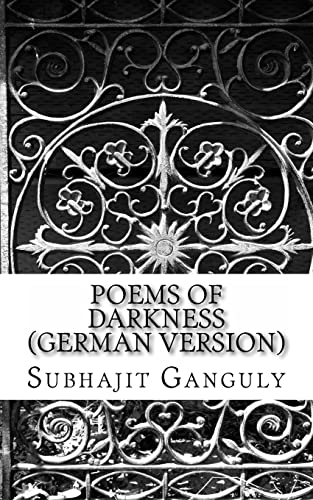 Stock image for Poems of Darkness (German Version) for sale by THE SAINT BOOKSTORE