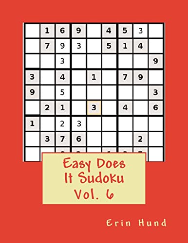 Imagen de archivo de Easy Does It Sudoku Vol. 6 a la venta por THE SAINT BOOKSTORE