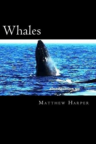Stock image for Whales: A Fascinating Book Containing Whale Facts, Trivia, Images & Memory Recall Quiz: Suitable for Adults & Children (Matthew Harper) for sale by MusicMagpie