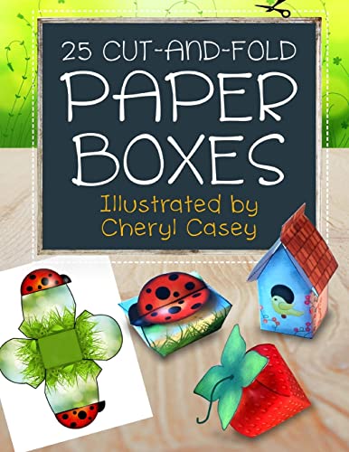 9781496140821: 25 Cut-and-Fold Paper Boxes
