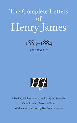 Imagen de archivo de The Complete Letters of Henry James, 1883-1884 a la venta por Blackwell's